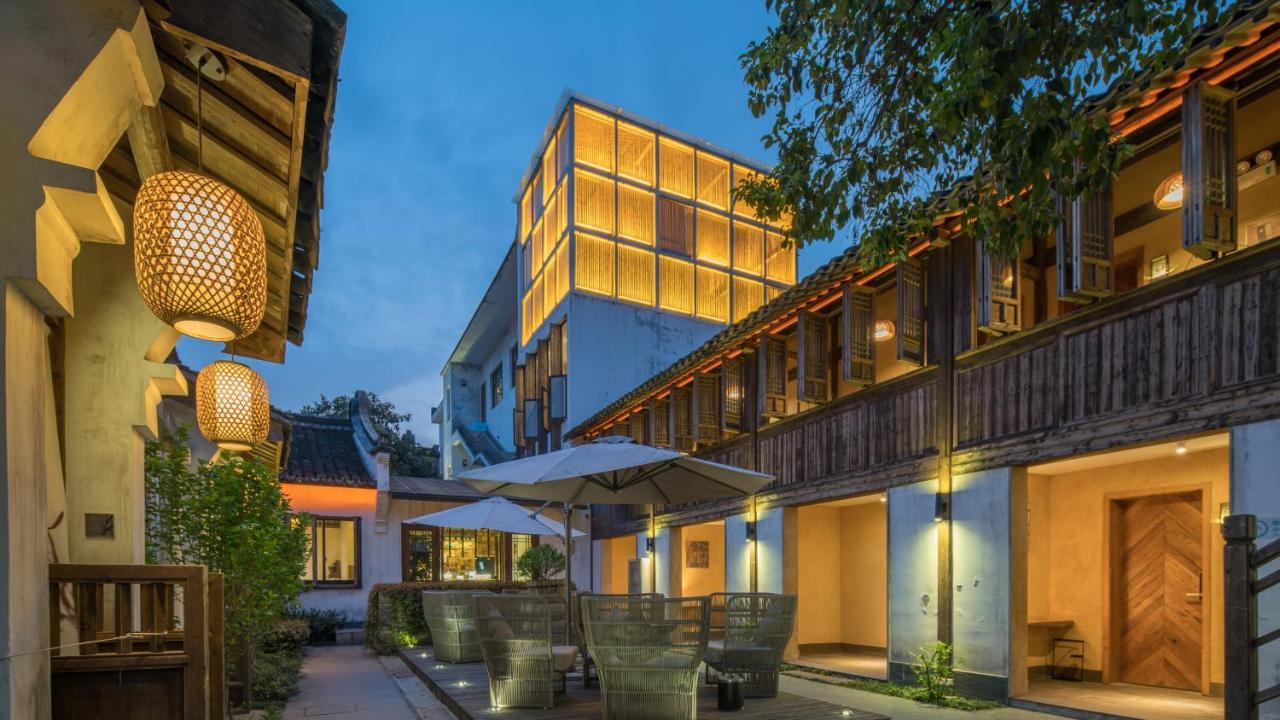 Floral Hotel - Yuexiang Inn Wuzhen Ťia-sing Exteriér fotografie