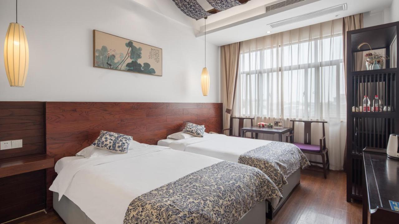 Floral Hotel - Yuexiang Inn Wuzhen Ťia-sing Exteriér fotografie