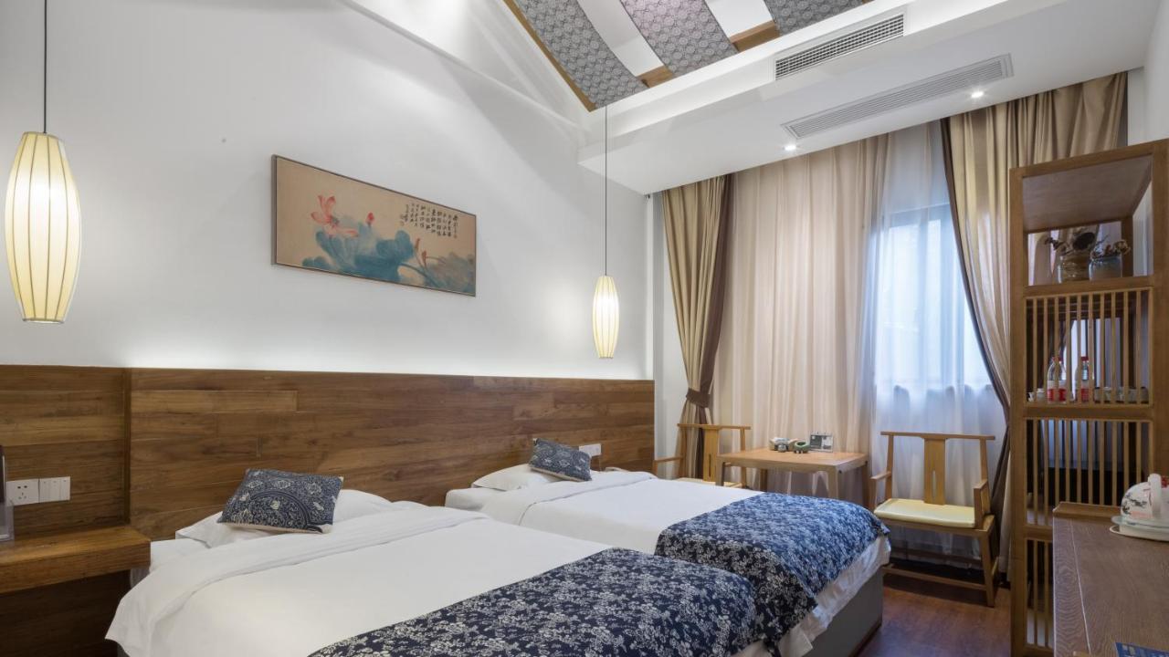 Floral Hotel - Yuexiang Inn Wuzhen Ťia-sing Exteriér fotografie