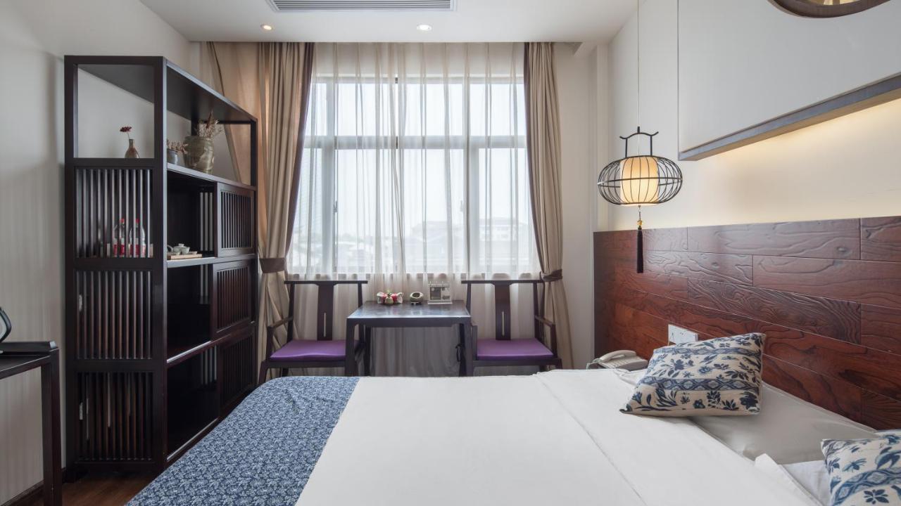 Floral Hotel - Yuexiang Inn Wuzhen Ťia-sing Exteriér fotografie